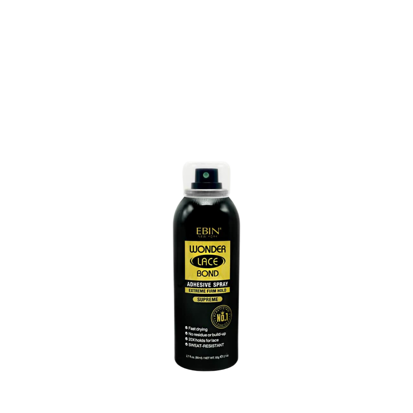 EBIN New York Wonder Lace Bond Adhesive Spray Extreme Firm Hold 80ml