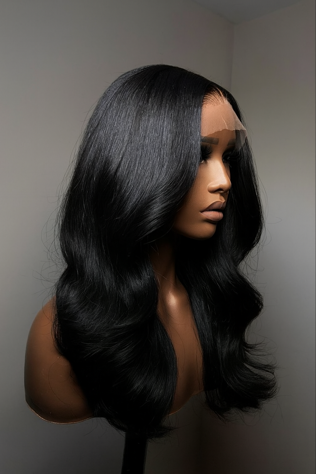 Mireya β Body Wave 13Γ4 HD Lace Frontal Wig | Glueless, Pre-Plucked, Pre-Bleached Knots, Virgin Human Hair
