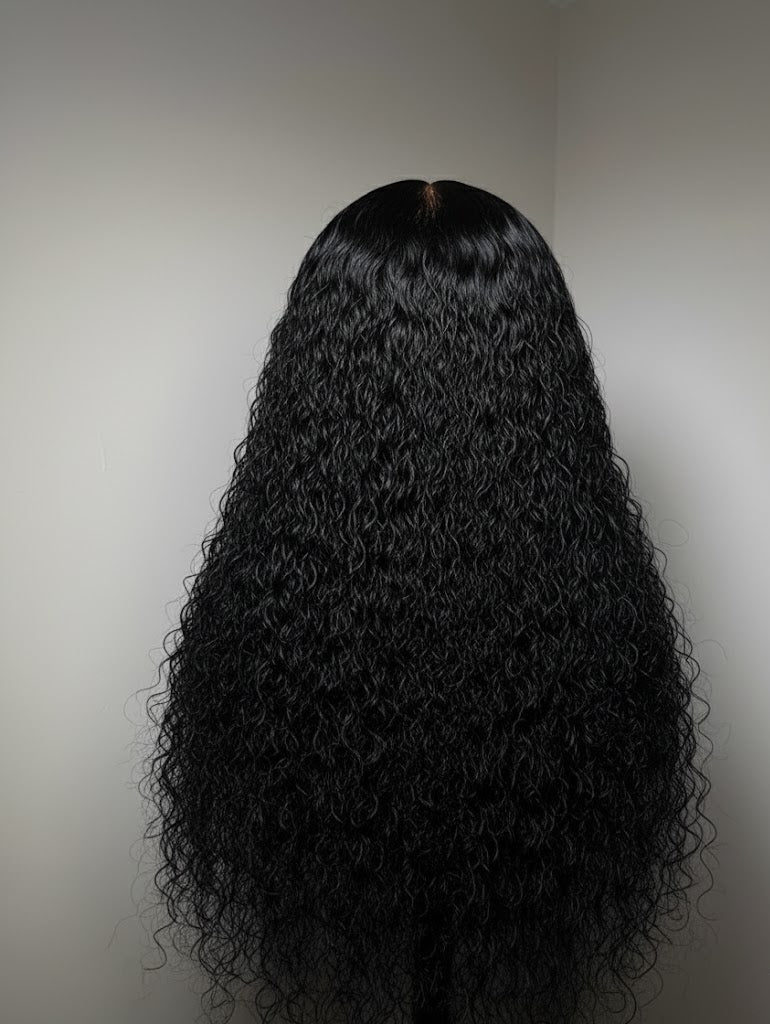 Liora β Curly 13Γ4 HD Lace Frontal Wig | Glueless, Pre-Plucked, Pre-Bleached Knots, Virgin Human Hair