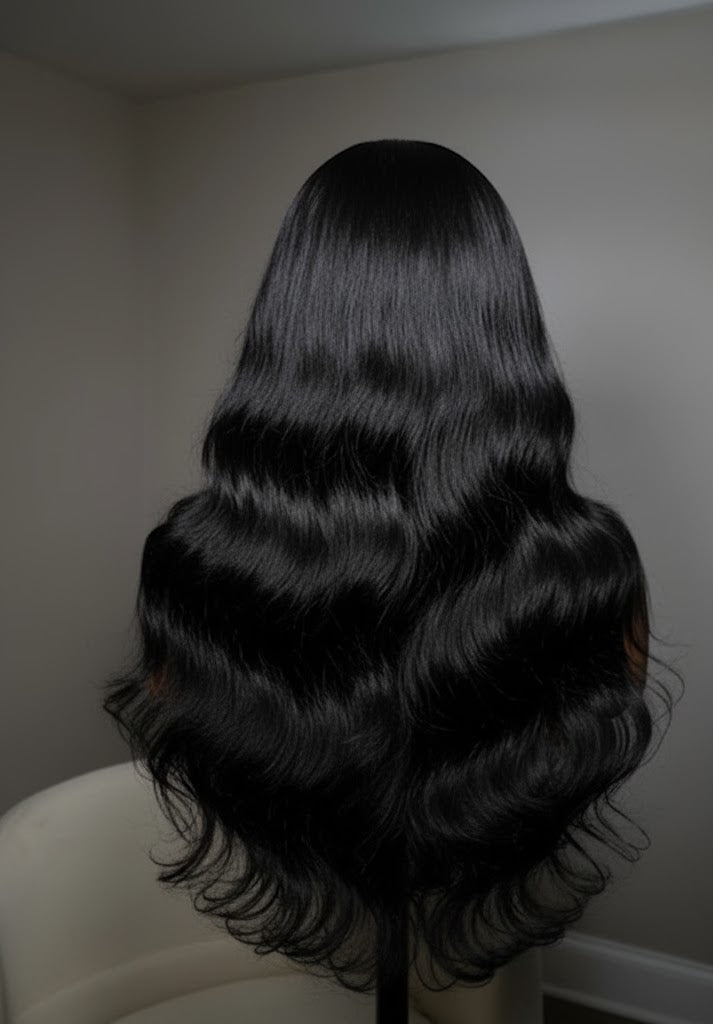 Aloura – Body Wave 13×6 HD Lace Frontal Wig | Glueless, Pre-Plucked, Pre-Bleached Knots, Virgin Human Hair