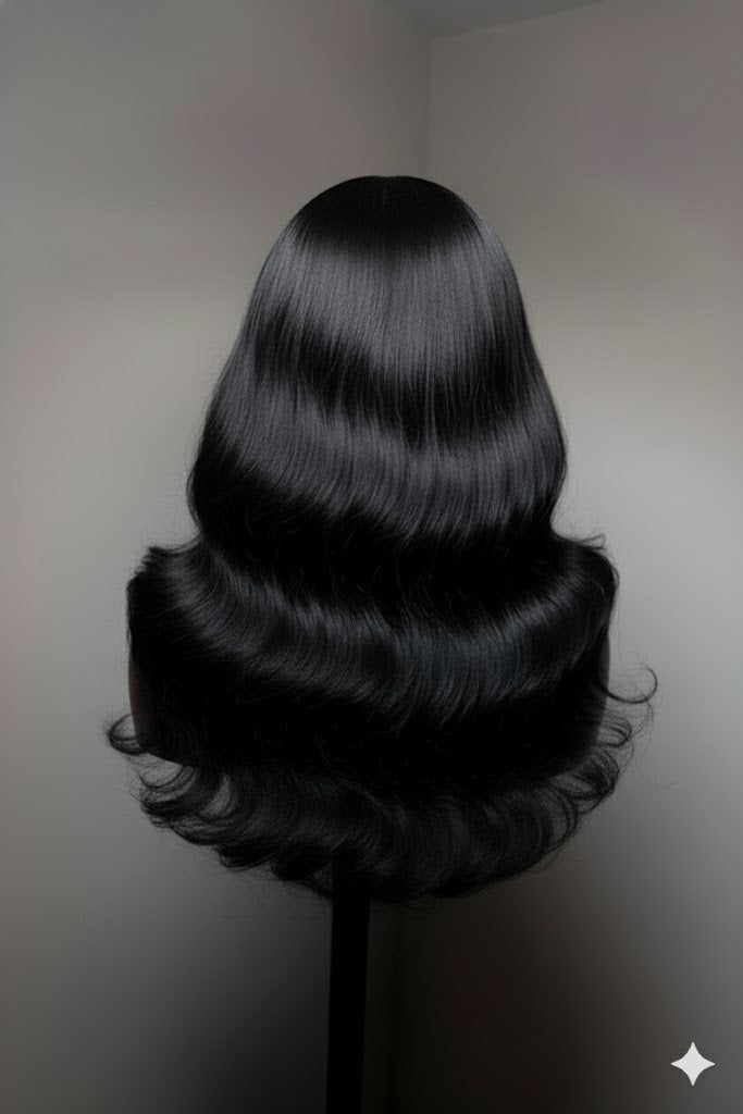 Cielle β Body Wave 5Γ5 HD Lace Closure Wig | Glueless, Pre-Plucked, Pre-Bleached Knots, Virgin Human Hair