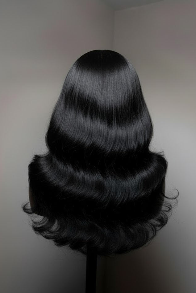 Cielle β Body Wave 5Γ5 HD Lace Closure Wig | Glueless, Pre-Plucked, Pre-Bleached Knots, Virgin Human Hair